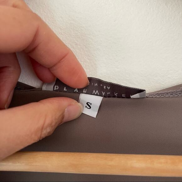 Bryn Walker Jersey Tunic Jacket Womens Small Beige Full Zip Lagenlook NWT - Picture 9 of 16